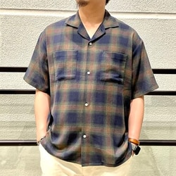 BEAMS HEART（ビームス ハート）シアー オンブレーチェック