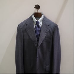 BEAMS F（ビームスF）Savile Clifford ピンチェック スーツ