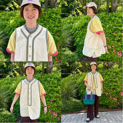 vintageノースリーブベースボールシャツ beamsboy.shinzone