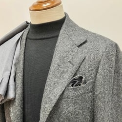 BEAMS F（ビームスF）ORTELO / ウール サージ 1プリーツ