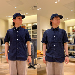 BEAMS PLUS（ビームス プラス）B.D. Short Sleeve COOLMAX(R