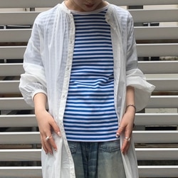 Demi-Luxe BEAMS（デミルクス ビームス）KHADI タッセル シャツ