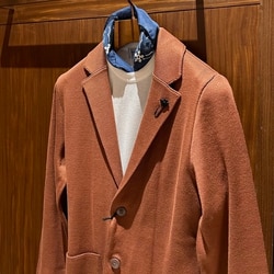 BEAMS F（ビームスF）LARDINI / コットン ミラノリブ ニット