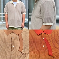 BEAMS PLUS（ビームス プラス）Knit Polo 