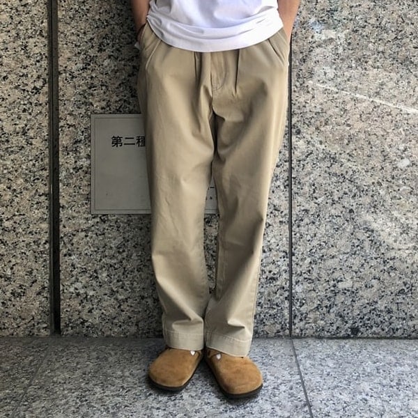 【超美品】POLO RALPH LAUREN プリーテッド ツイル パンツ 超美品】POLO RALPH LAUREN プリーテッド ツイル パンツ