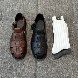 BEAMS F（ビームスF）【別注】Paraboot / PACIFIC シュリンクレザー グルカサンダル（シューズ サンダル）通販｜BEAMS