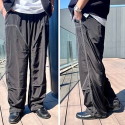 BEAMS Double Knee Tech Easy Pants (pants BEAMS casual pants