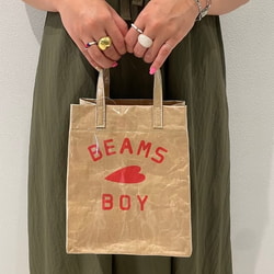 BEAMS BOY（ビームス ボーイ）BBロゴ ショップバッグ（バッグ トートバッグ）通販｜BEAMS