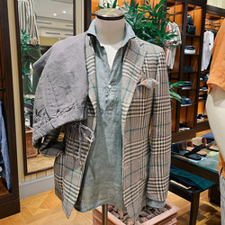 BEAMS F(ビームスF)【別注】Stile Latino / FAUSTO リネン BEAMS F(ビームスF)【別注】Stile Latino / FAUSTO リネン