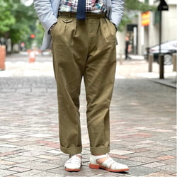 BEAMS PLUS（ビームス プラス）KENNETH FIELD / Gurkha Trousers Ⅲ Herringbone（パンツ  カジュアルパンツ）通販｜BEAMS