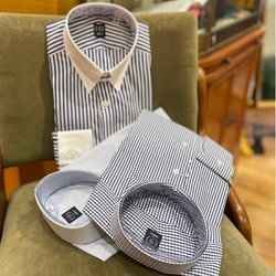 BEAMS F（ビームスF）【5/8再値下げ】ロンドンストライプ タブ