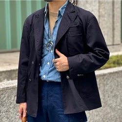 BEAMS PLUS（ビームス プラス）【別注】ENGINEERED GARMENTS / MID FIELD DOUBLE BRESTED BLAZER  TROPICAL WOOL（ジャケット カジュアルジャケット）通販｜BEAMS