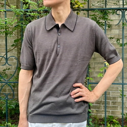 BEAMS F（ビームスF）JOHN SMEDLEY / KYSON コットン ボーダー