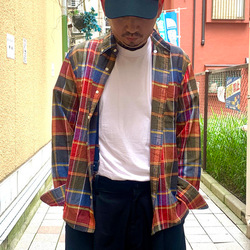 BEAMS PLUS（ビームス プラス）B.D. Madras（シャツ・ブラウス