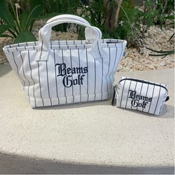 BEAMS GOLF（ビームス ゴルフ）ピンストライプ ポーチ（財布