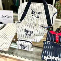 BEAMS GOLF（ビームス ゴルフ）ピンストライプ ポーチ（財布