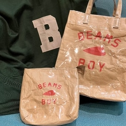 BEAMS BOY（ビームス ボーイ）BBロゴ ショップバッグ（バッグ トートバッグ）通販｜BEAMS