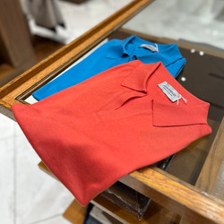 BEAMS F(ビームスF)JOHN SMEDLEY / SYRES コットン スキッパー BEAMS F(ビームスF)JOHN SMEDLEY / SYRES コットン スキッパー
