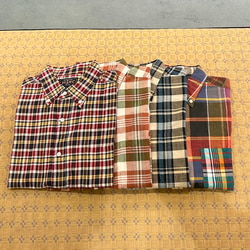 BEAMS PLUS（ビームス プラス）B.D. Madras（シャツ・ブラウス
