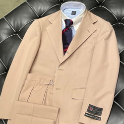 BEAMS F（ビームスF）コットンリネン リバースストライプ