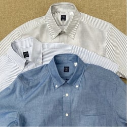 BEAMS F（ビームスF）シャンブレー ボタンダウンシャツ（シャツ
