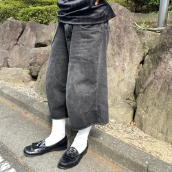 BEAMS（ビームス）5ポケット 7分丈 デニムパンツ（パンツ デニム