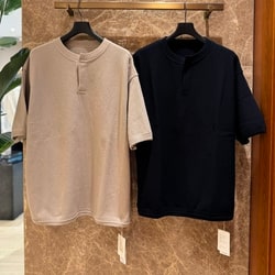 BEAMS T（ビームスT）【別注】crepuscule / Crewneck Button Short Sleeve（Tシャツ・カットソー その他T シャツ・カットソー）通販｜BEAMS