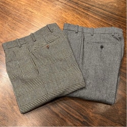 BEAMS F（ビームスF）BERNARD ZINS / BAC グレンプレイド+ペーン