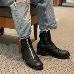 International Gallery BEAMS（インターナショナルギャラリー ビームス）GUIDI / PL1 フロントジップブーツ（シューズ  ブーツ・ブーティ）通販｜BEAMS