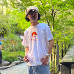 BEAMS JAPAN(ビームス ジャパン)ロゴ プリント Tシャツ(T BEAMS JAPAN(ビームス ジャパン)ロゴ プリント Tシャツ(T