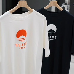 BEAMS JAPAN(ビームス ジャパン)ロゴ プリント Tシャツ(T BEAMS JAPAN(ビームス ジャパン)ロゴ プリント Tシャツ(T