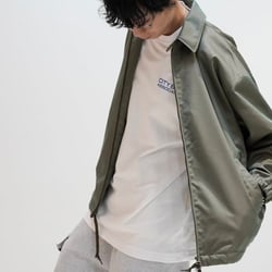 BEAMS JAPAN (BEAMS JAPAN) Chambray Blouson (Blouson Blouson