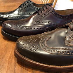 International Gallery Beams インターナショナルギャラリー ビームス Heinrich Dinkelacker Rio コードバン フルブローグシューズ シューズ ドレスシューズ 通販 Beams