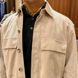 BEAMS F（ビームスF）【10%OFF!!アウターフェア対象】【別注】ARMA / スエード シャツ ブルゾン（ブルゾン レザーブルゾン）通販｜ BEAMS