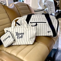 BEAMS GOLF（ビームス ゴルフ）ピンストライプ シューズケース