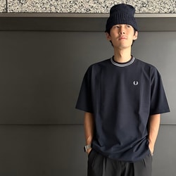 BEAMS（ビームス）【別注】FRED PERRY / オーバーサイズ ピケ T