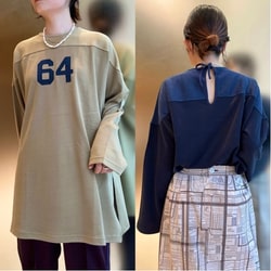 BEAMS BOY（ビームス ボーイ）ロゴ フットボール ロングスリーブ