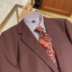 BEAMS F（ビームスF）コットン ペンシルストライプ レギュラー