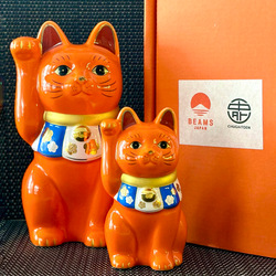 BEAMS JAPAN（ビームス ジャパン）【別注】中外陶園 / まねき猫