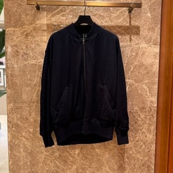 COMOLI (コモリ) ウールニット ジップブルゾン
