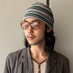 BEAMS（ビームス）マルチボーダー ワッチキャップ（帽子 ニット