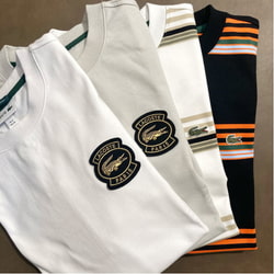 BEAMS（ビームス）【別注】LACOSTE / ゴールドバッジ ロング