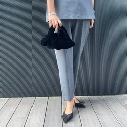 EFFE BEAMS（エッフェ ビームス）ダブルクロス テーパードパンツ