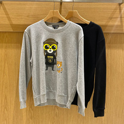 BEAMS T (BEAMS T) [SPECIAL P RICE] Grunge Bear Sweat Crew