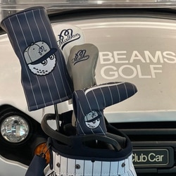 BEAMS GOLF（ビームス ゴルフ）【別注】MALBON GOLF / NY ストライプ パターカバー（ピン型）（アウトドア・スポーツ ゴルフ グッズ）通販｜BEAMS