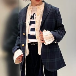 BEAMS BOY（ビームス ボーイ）ポリエステル ウール 3ボタン