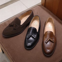 BEAMS F（ビームスF）CROCKETT&JONES / CAVENDISH 3 スエード タッセルローファー（シューズ  ローファー）通販｜BEAMS