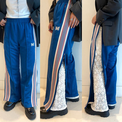 BEAMS BOY（ビームス ボーイ）【別注】NEEDLES / Long Zip Track Pants 