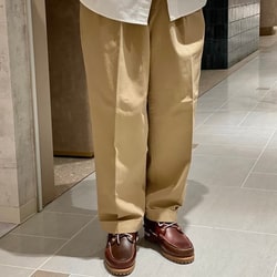 BEAMS PLUS（ビームス プラス）2 Pleats Trousers Twill（パンツ