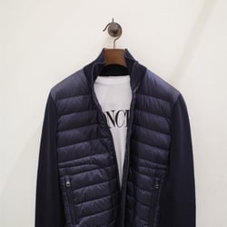 BEAMS F（ビームスF）MONCLER / ニット×ナイロン ダウン